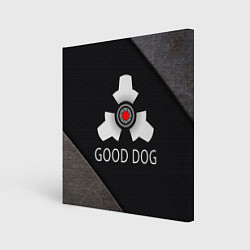 Холст квадратный HL good dog, цвет: 3D-принт