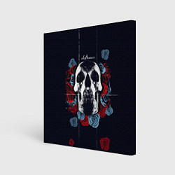 Картина квадратная Deftones Rose