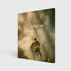 Холст квадратный Sabaton, цвет: 3D-принт