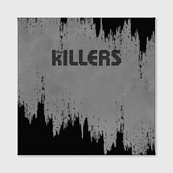 Холст квадратный The Killers Logo, цвет: 3D-принт — фото 2