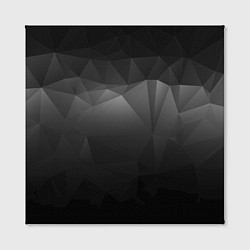 Холст квадратный GRAY GEOMETRY, цвет: 3D-принт — фото 2