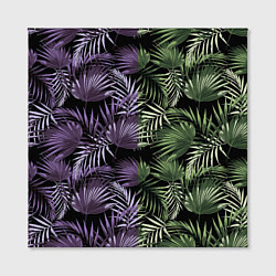 Холст квадратный Пальмы, цвет: 3D-принт — фото 2