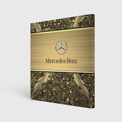 Картина квадратная MERCEDES GOLD