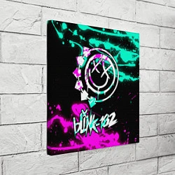 Холст квадратный Blink-182 6, цвет: 3D-принт — фото 2
