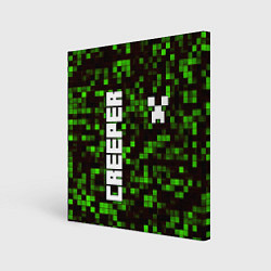 Картина квадратная MINECRAFT CREEPER