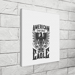 Холст квадратный Американский орел Z, цвет: 3D-принт — фото 2