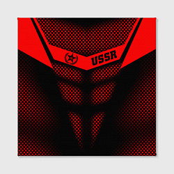 Холст квадратный Экзоскелет СССР, цвет: 3D-принт — фото 2