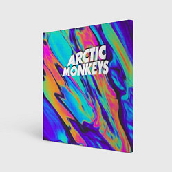 Холст квадратный ARCTIC MONKEYS, цвет: 3D-принт