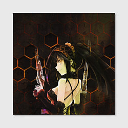 Холст квадратный Куруми Токисаки, цвет: 3D-принт — фото 2