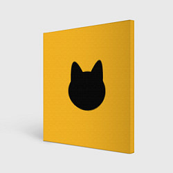 Картина квадратная Мордочка коти