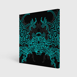 Картина квадратная Узоры магия