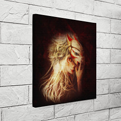 Холст квадратный Кицуне, цвет: 3D-принт — фото 2