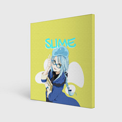 Холст квадратный Slime, цвет: 3D-принт