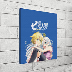 Холст квадратный 7 смертных грехов, цвет: 3D-принт — фото 2