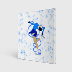 Картина квадратная Фигурное катание