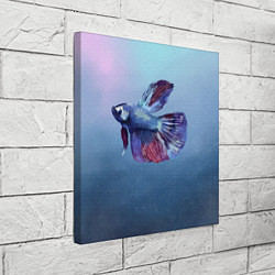 Холст квадратный Рыбка, цвет: 3D-принт — фото 2