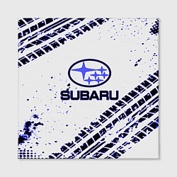 Холст квадратный SUBARU, цвет: 3D-принт — фото 2