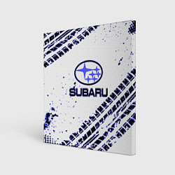 Картина квадратная SUBARU