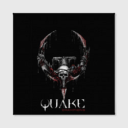 Холст квадратный Quake Champions, цвет: 3D-принт — фото 2