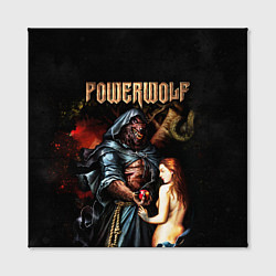 Холст квадратный Powerwolf, цвет: 3D-принт — фото 2