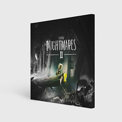 Холст квадратный LITTLE NIGHTMARES ЛИТЛ НАЙТМ, цвет: 3D-принт