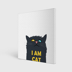 Картина квадратная I AM CAT