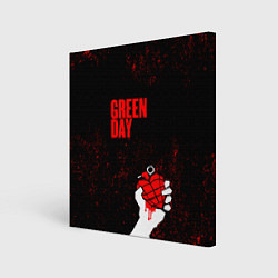 Картина квадратная Green day