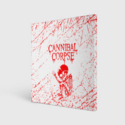 Холст квадратный Cannibal corpse, цвет: 3D-принт