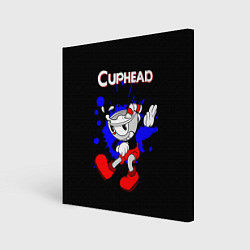 Картина квадратная Cuphead