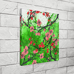 Холст квадратный Сакура Sakura Z, цвет: 3D-принт — фото 2