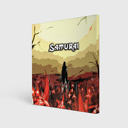 Картина квадратная SAMURAI PROJECT RED