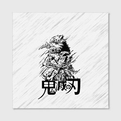 Холст квадратный Иноске Хашибира Kimetsu no Yaiba, цвет: 3D-принт — фото 2