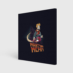 Картина квадратная Back to Futurama