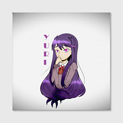 Холст квадратный Doki Doki YURI, цвет: 3D-принт — фото 2