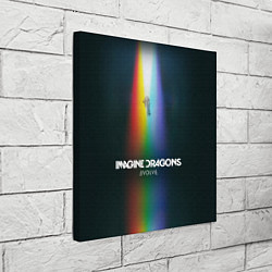 Холст квадратный Imagine Dragons: Evolve, цвет: 3D-принт — фото 2