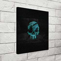 Холст квадратный Skull of pirate, цвет: 3D-принт — фото 2