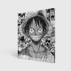 Картина квадратная Луфи улыбается one piece