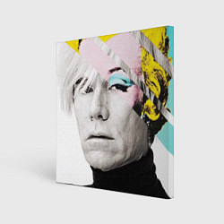 Холст квадратный Энди Уорхол Andy Warhol, цвет: 3D-принт