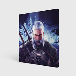 Холст квадратный THE WITCHER GERALT OF RIVIA, цвет: 3D-принт