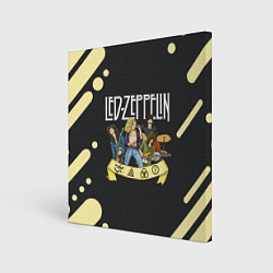 Картина квадратная LED ZEPPELIN ЛЕД ЗЕППЕЛИН Z