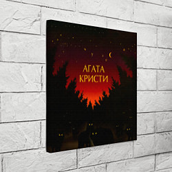 Холст квадратный Агата Кристи чудеса, цвет: 3D-принт — фото 2