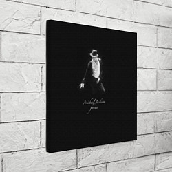Холст квадратный Майкл Джексон Билли Джин, цвет: 3D-принт — фото 2