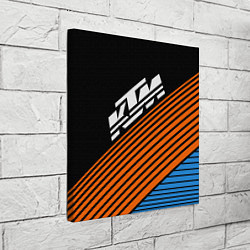 Холст квадратный KTM КТМ Z, цвет: 3D-принт — фото 2