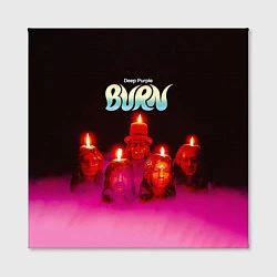 Холст квадратный Deep Purple - Burn, цвет: 3D-принт — фото 2