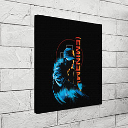 Холст квадратный Эминем на концерте, цвет: 3D-принт — фото 2