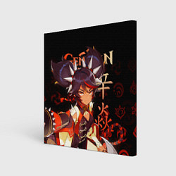 Холст квадратный Синь Янь Genshin Impact, цвет: 3D-принт