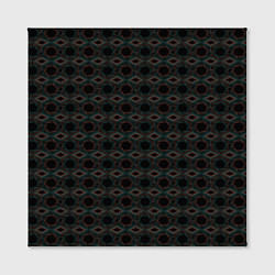 Холст квадратный Абстракция из многоугольников и линий, цвет: 3D-принт — фото 2