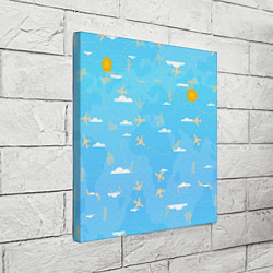 Холст квадратный Мое путешествие, цвет: 3D-принт — фото 2