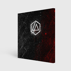 Картина квадратная Linkin Park Logo Линкин Парк