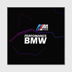 Холст квадратный BMW фанат, цвет: 3D-принт — фото 2